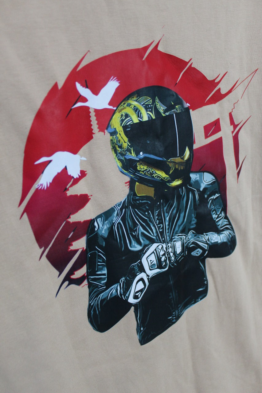 Dropshoulder Beige Color