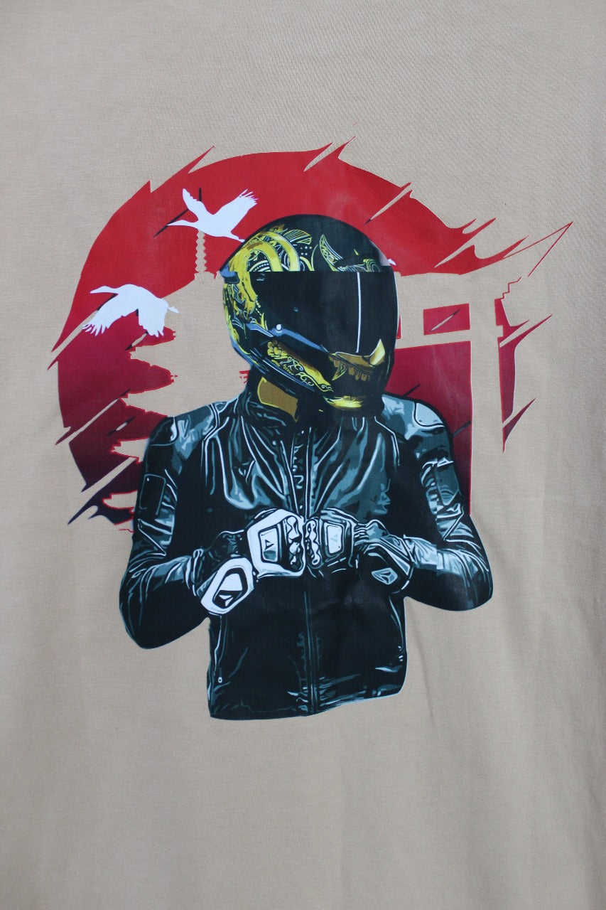 Dropshoulder Beige Color