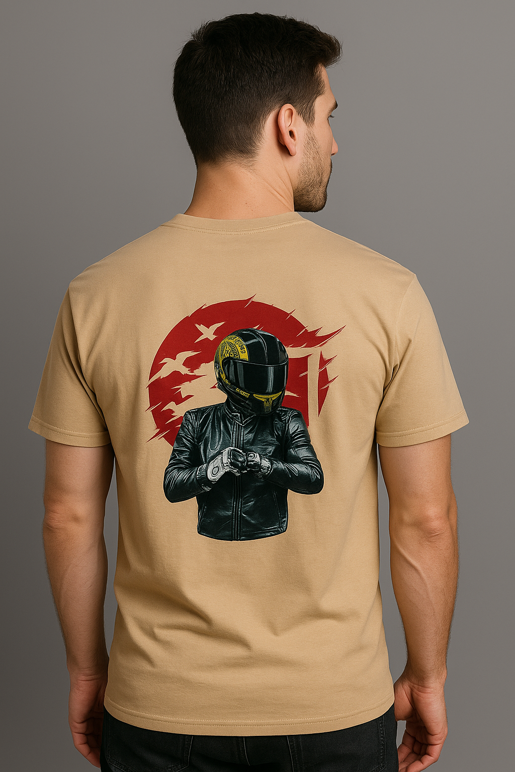 Dropshoulder Beige Color